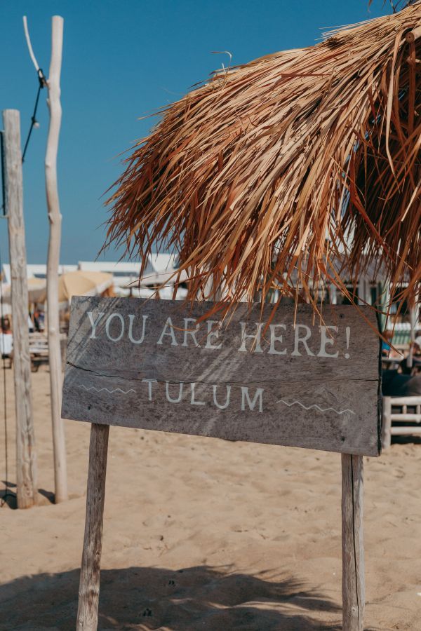 Strandbedjes - Tulum